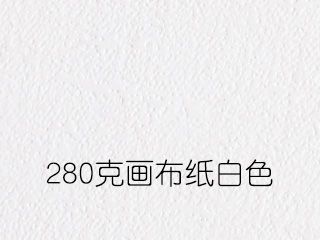 280克畫布紙白色